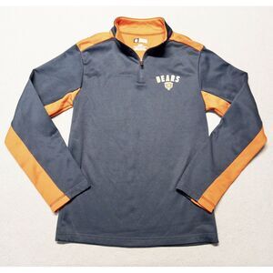NFL‎ Chicago Bears Qtr Zip Pullover Mens Small
